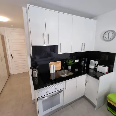 Studio No 2 Just 100 To And Sea, Large Terrace, Heated Pool, Wifi, Aircondition For A Fee Apartment Playa de las Americas (Tenerife)